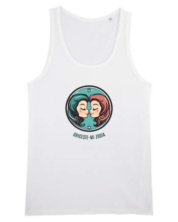 GHICESTE-MI ZODIA - GEMENI / GEMINI White
