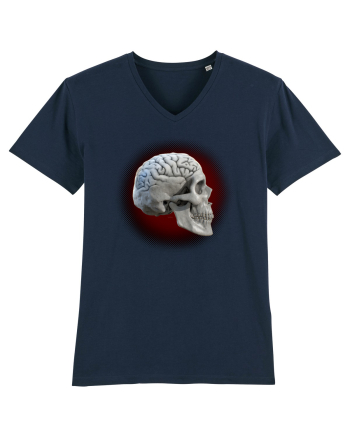 Craniu cu creier - skullbrain 01 French Navy