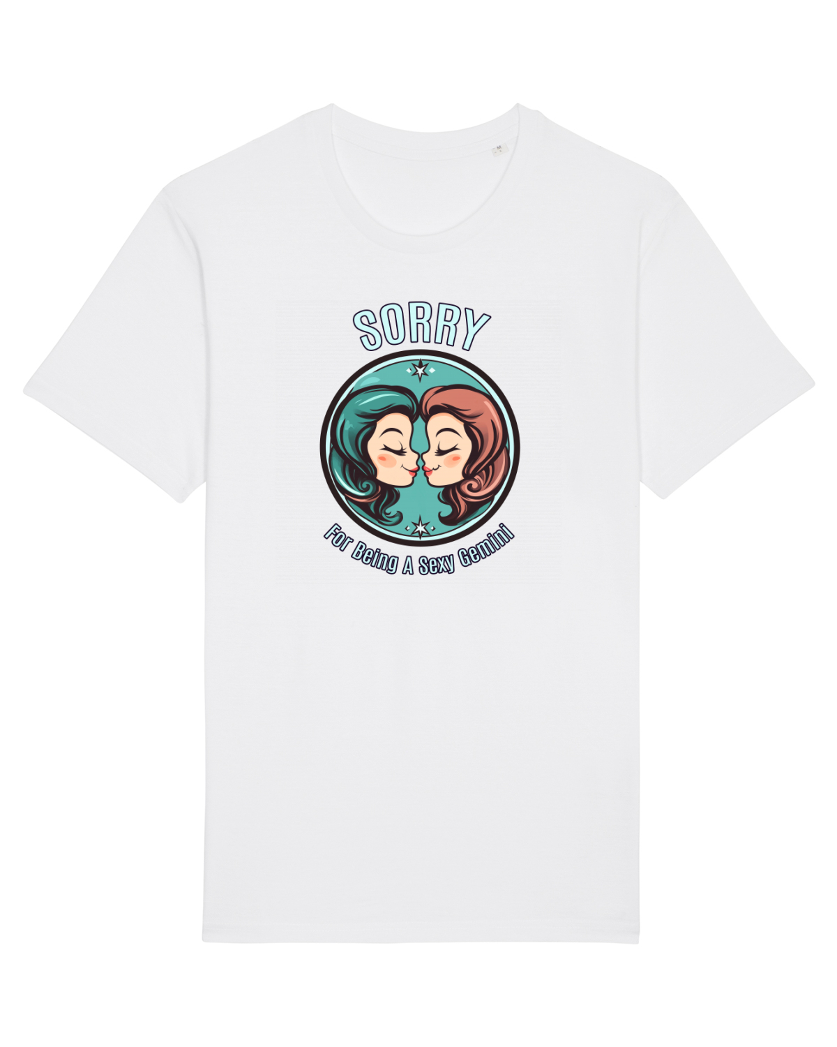 Tricou mânecă scurtă Unisex Rocker White