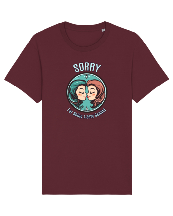 SORRY FOR BEING A SEXY GEMINI Burgundy