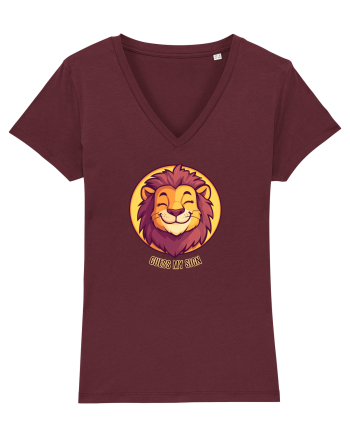 GUESS MY SIGN - LEU / LEO Burgundy