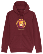 GHICESTE-MI ZODIA - LEU / LEO Hanorac cu fermoar Unisex Connector