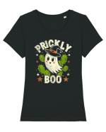 Prickly Boo Tricou mânecă scurtă guler larg fitted Damă Expresser