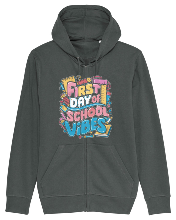 First Day of School Vibes Anthracite