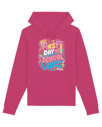 First Day of School Vibes Raspberry