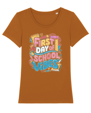 First Day of School Vibes Roasted Orange
