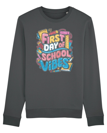First Day of School Vibes Anthracite