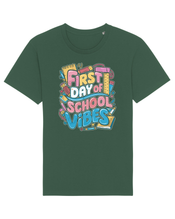First Day of School Vibes Bottle Green