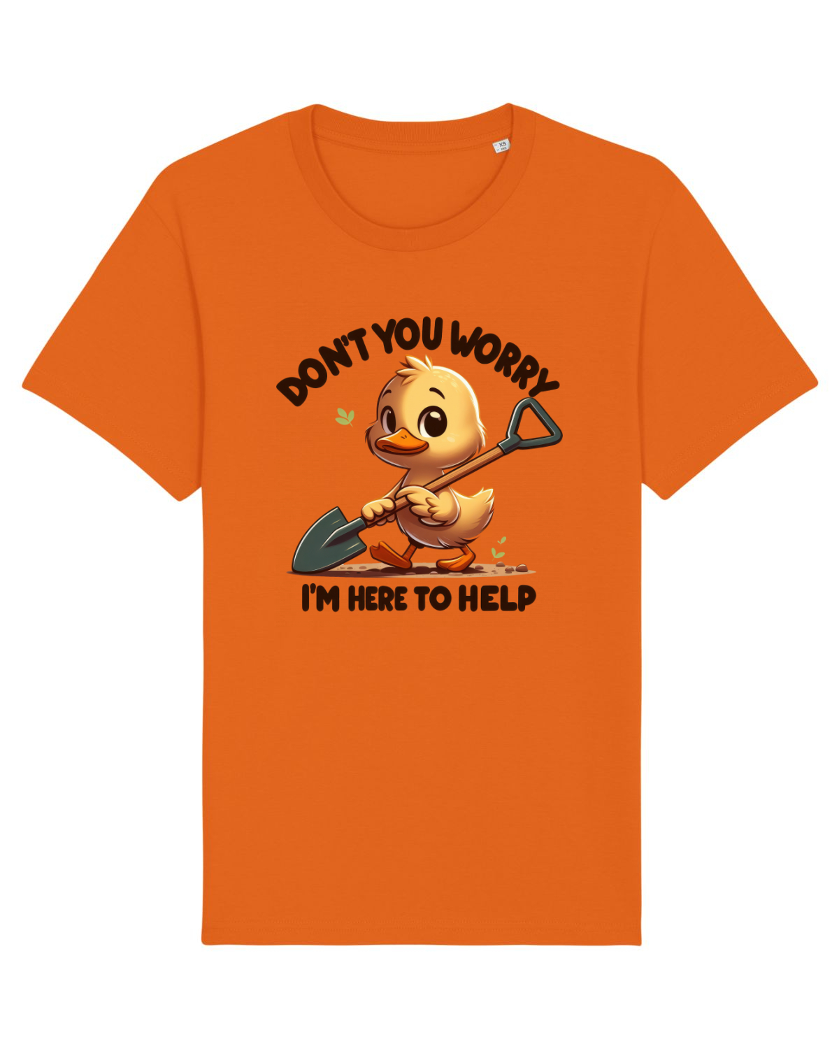 Tricou mânecă scurtă Unisex Rocker Bright Orange