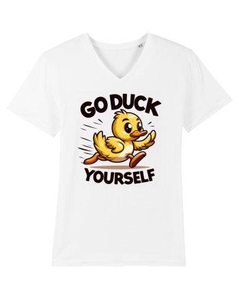 Go Duck Yourself White