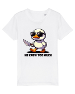 He Knew Too Much Tricou mânecă scurtă  Copii Mini Creator