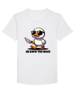 He Knew Too Much Tricou mânecă scurtă guler larg Bărbat Skater