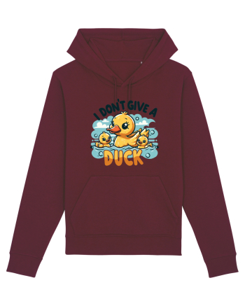 I Don't Give A Duck Burgundy