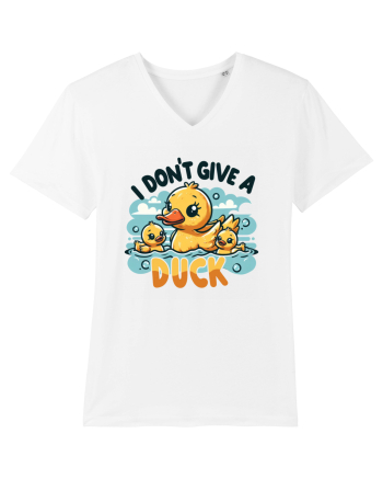I Don't Give A Duck White