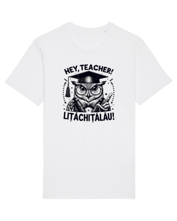 Hey, Teacher! litachitalau! White