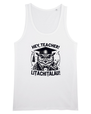 Hey, Teacher! litachitalau! White