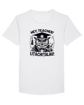 Hey, Teacher! litachitalau! White