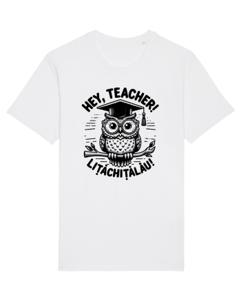 Hey, Teacher! litachitalau! White
