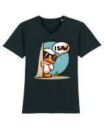 I Saw Tricou mânecă scurtă guler V Bărbat Presenter