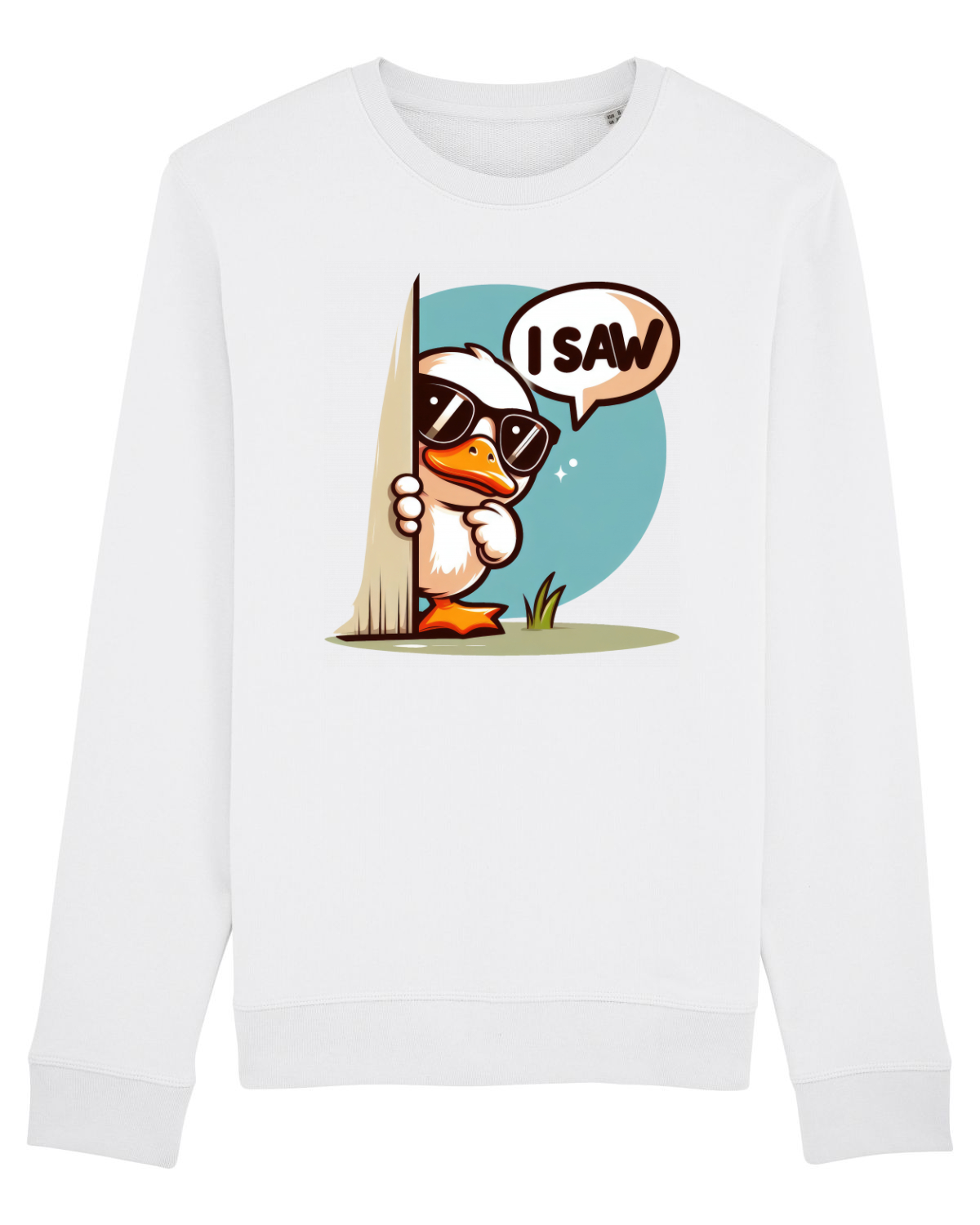 Bluză mânecă lungă Unisex Rise White