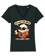 Let's Get This Bread Tricou mânecă scurtă guler V Damă Evoker