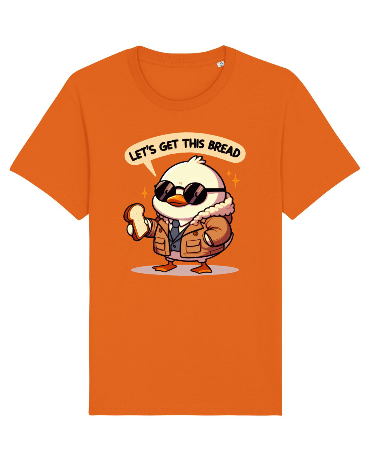 Tricou mânecă scurtă Unisex Rocker Bright Orange