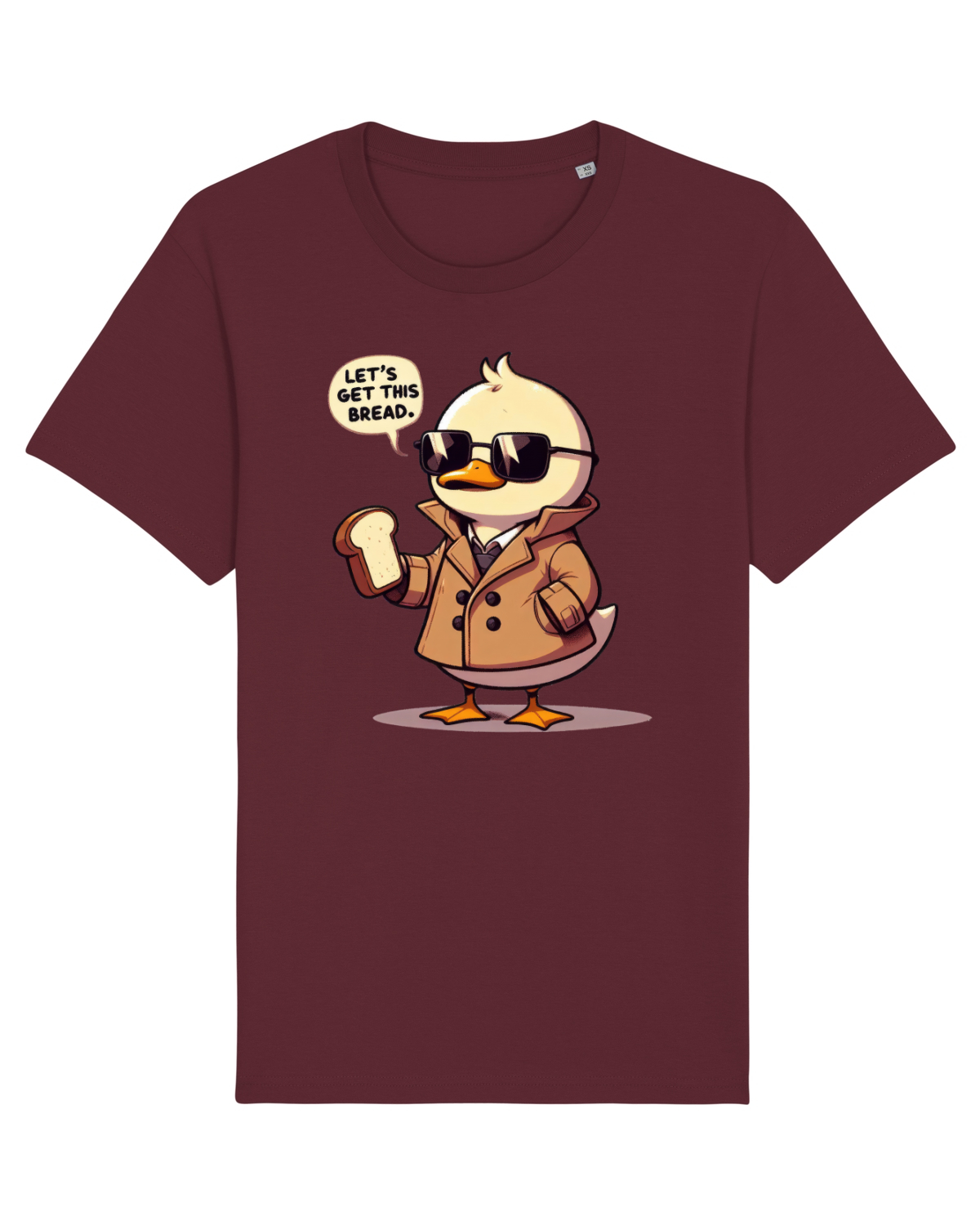 Tricou mânecă scurtă Unisex Rocker Burgundy
