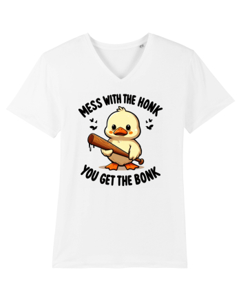 Mess With The Honk You Get The Bonk White