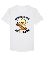 Mess With The Honk You Get The Bonk Tricou mânecă scurtă guler larg Bărbat Skater