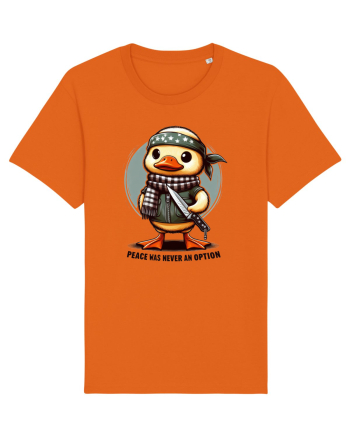 Peace Was Never An Option Bright Orange