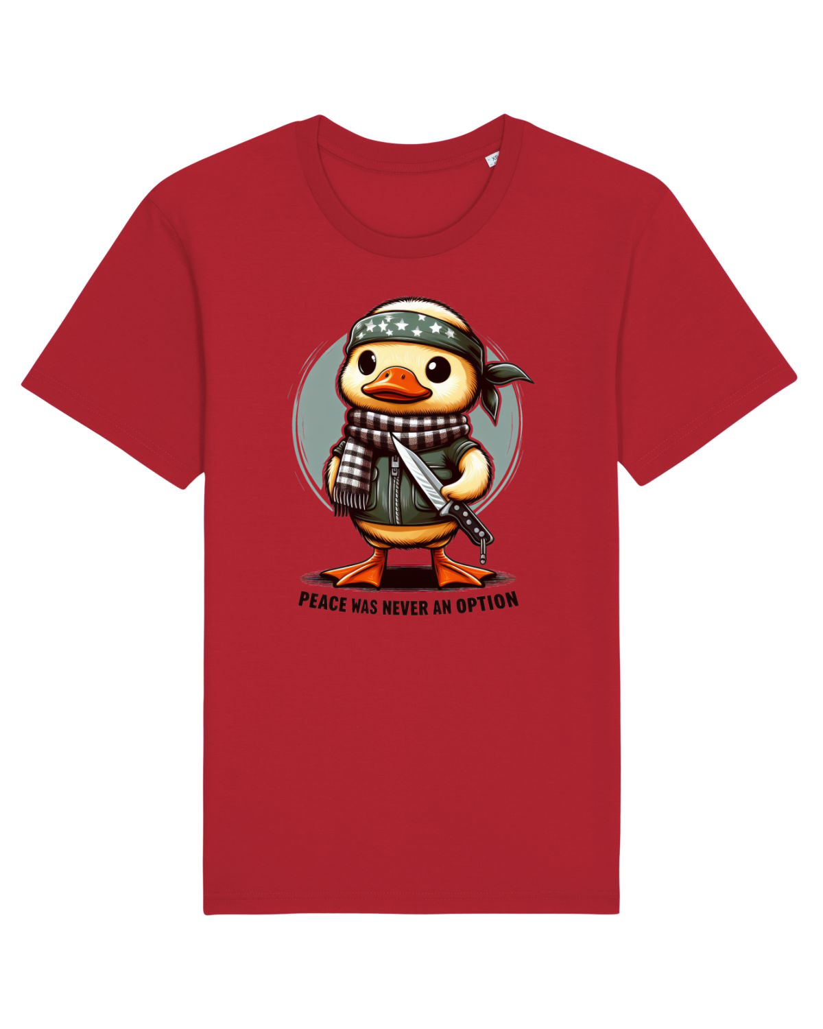 Tricou mânecă scurtă Unisex Rocker Red