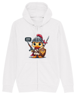 Wanna Fight?! Hanorac cu fermoar Unisex Connector