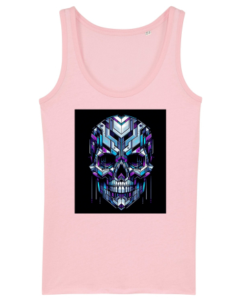 Skull/Craniu in diferite stiluri 01 Cotton Pink