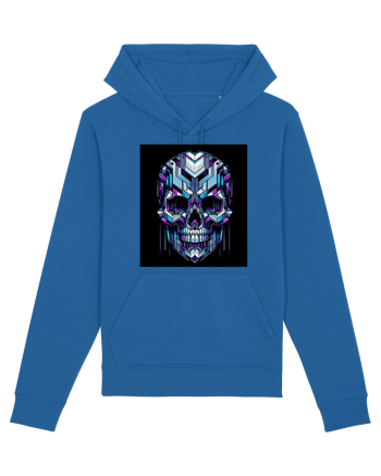 Skull/Craniu in diferite stiluri 01 Royal Blue