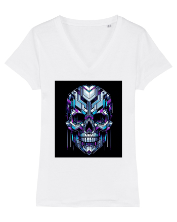 Skull/Craniu in diferite stiluri 01 White