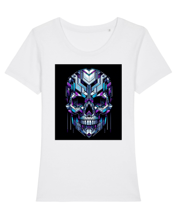 Skull/Craniu in diferite stiluri 01 White