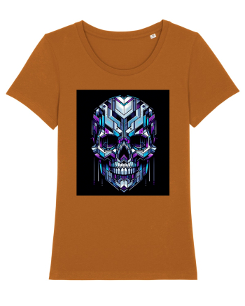 Skull/Craniu in diferite stiluri 01 Roasted Orange