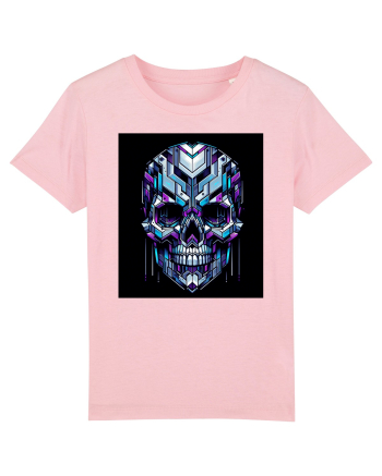 Skull/Craniu in diferite stiluri 01 Cotton Pink