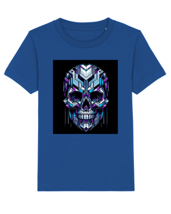 Skull/Craniu in diferite stiluri 01 Majorelle Blue