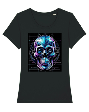 Skull/Craniu in diferite stiluri 02 Black