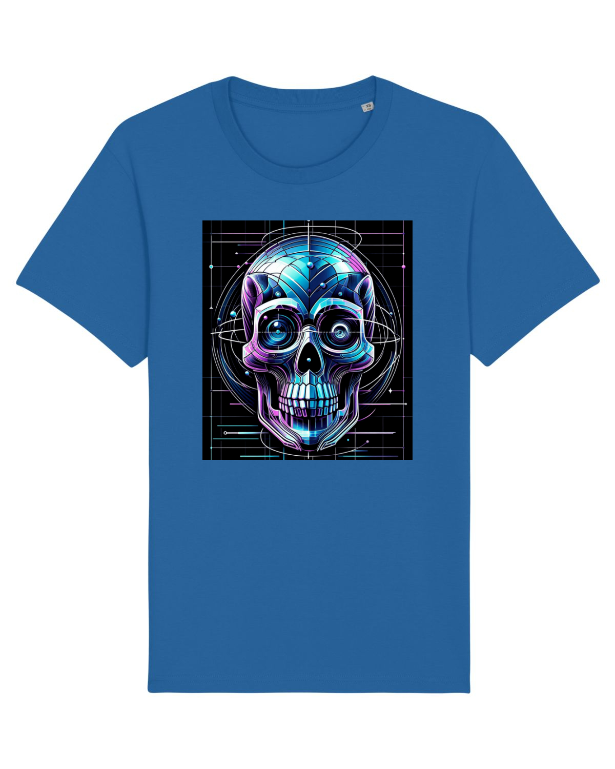 Tricou mânecă scurtă Unisex Rocker Royal Blue