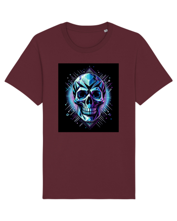 Skull/Craniu in diferite stiluri 03 Burgundy