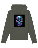 Skull/Craniu in diferite stiluri 04 Hanorac Unisex Drummer