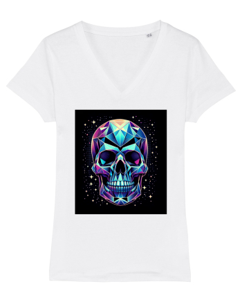 Skull/Craniu in diferite stiluri 04 White