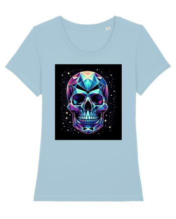 Skull/Craniu in diferite stiluri 04 Sky Blue