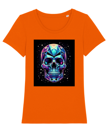 Skull/Craniu in diferite stiluri 04 Bright Orange