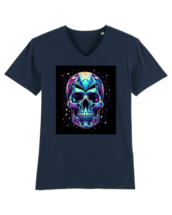 Skull/Craniu in diferite stiluri 04 French Navy