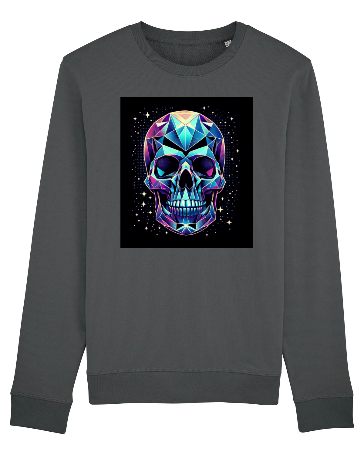 Bluză mânecă lungă Unisex Rise Anthracite