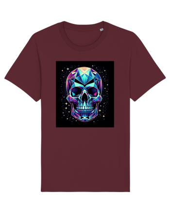 Skull/Craniu in diferite stiluri 04 Burgundy