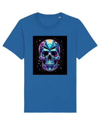 Skull/Craniu in diferite stiluri 04 Royal Blue